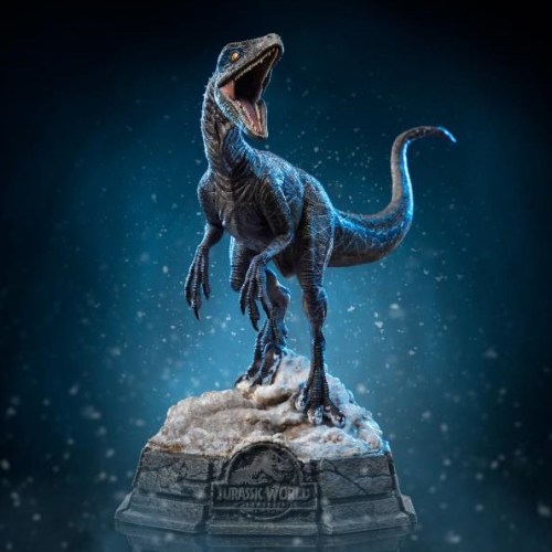 Blue Jurassic World Dominion Art 1/10 Scale Statue by Iron Studios